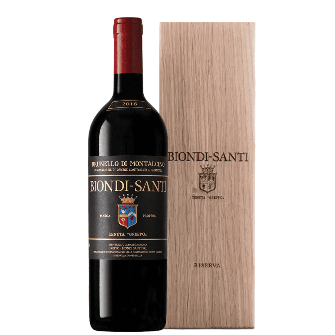 Brunello di Montalcino DOCG 2016 Biondi Santi 1,5Lt in Cassa Legno