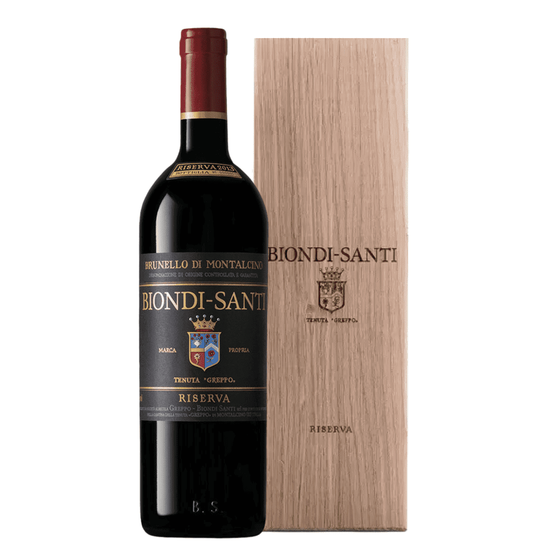 Brunello di Montalcino DOCG Riserva 2013 Biondi Santi 1,5Lt in Cassa Legno