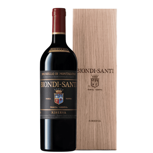 Brunello di Montalcino DOCG Riserva 2015 Biondi Santi 1,5Lt in Cassa Legno