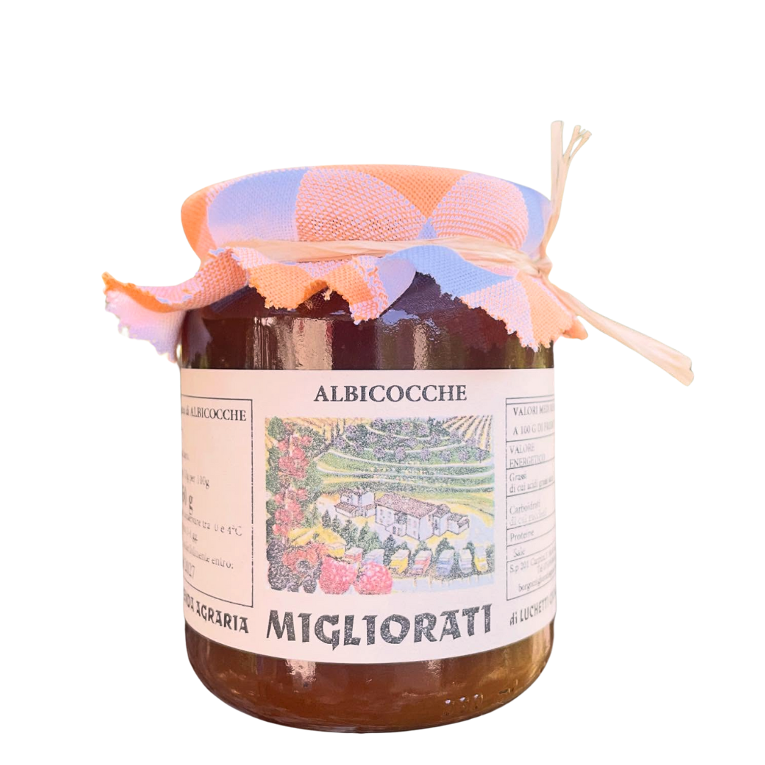 Confettura extra di Albicocche Migliorati 100g