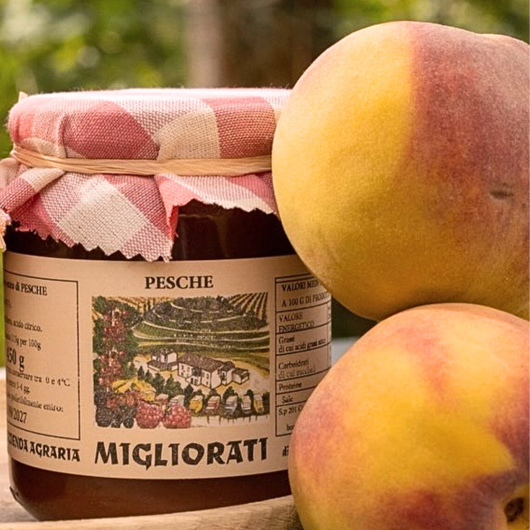 Confettura extra di Pesche Migliorati 100g