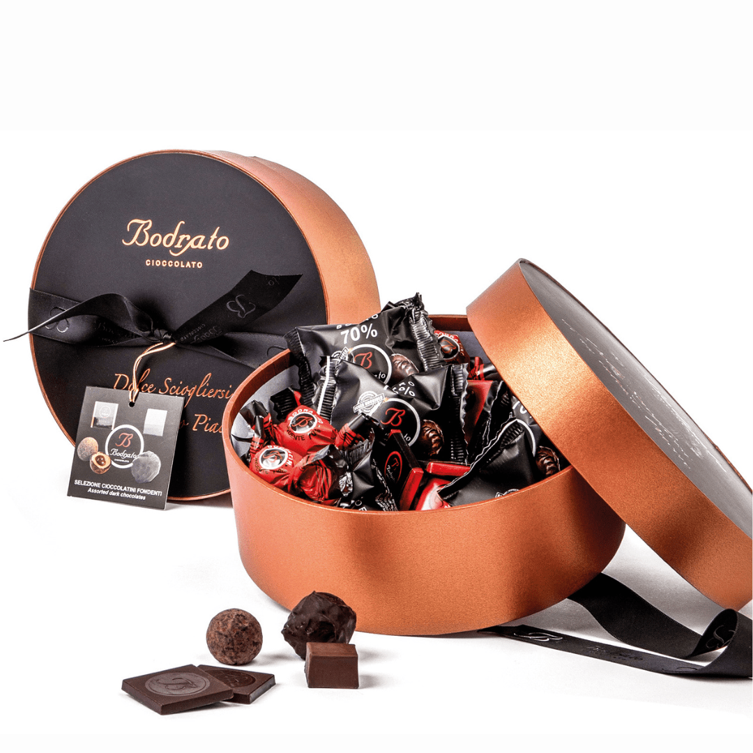 Cioccolatini assortiti in Cappelliera Bodrato 350g