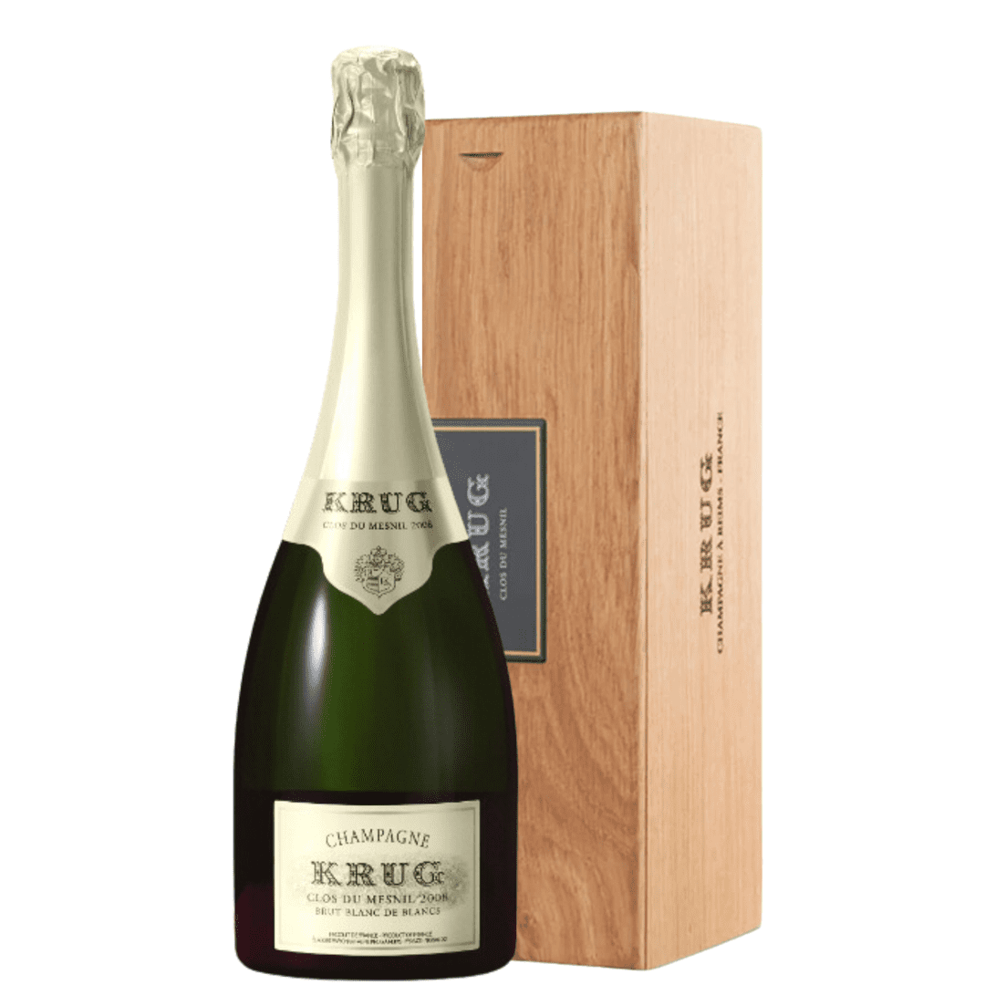 Champagne Caisse Bois Clos du Mesnil 2008 Krug