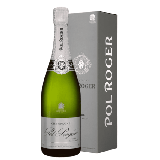 Champagne Pure Brut Pol Roger 75cl in astuccio