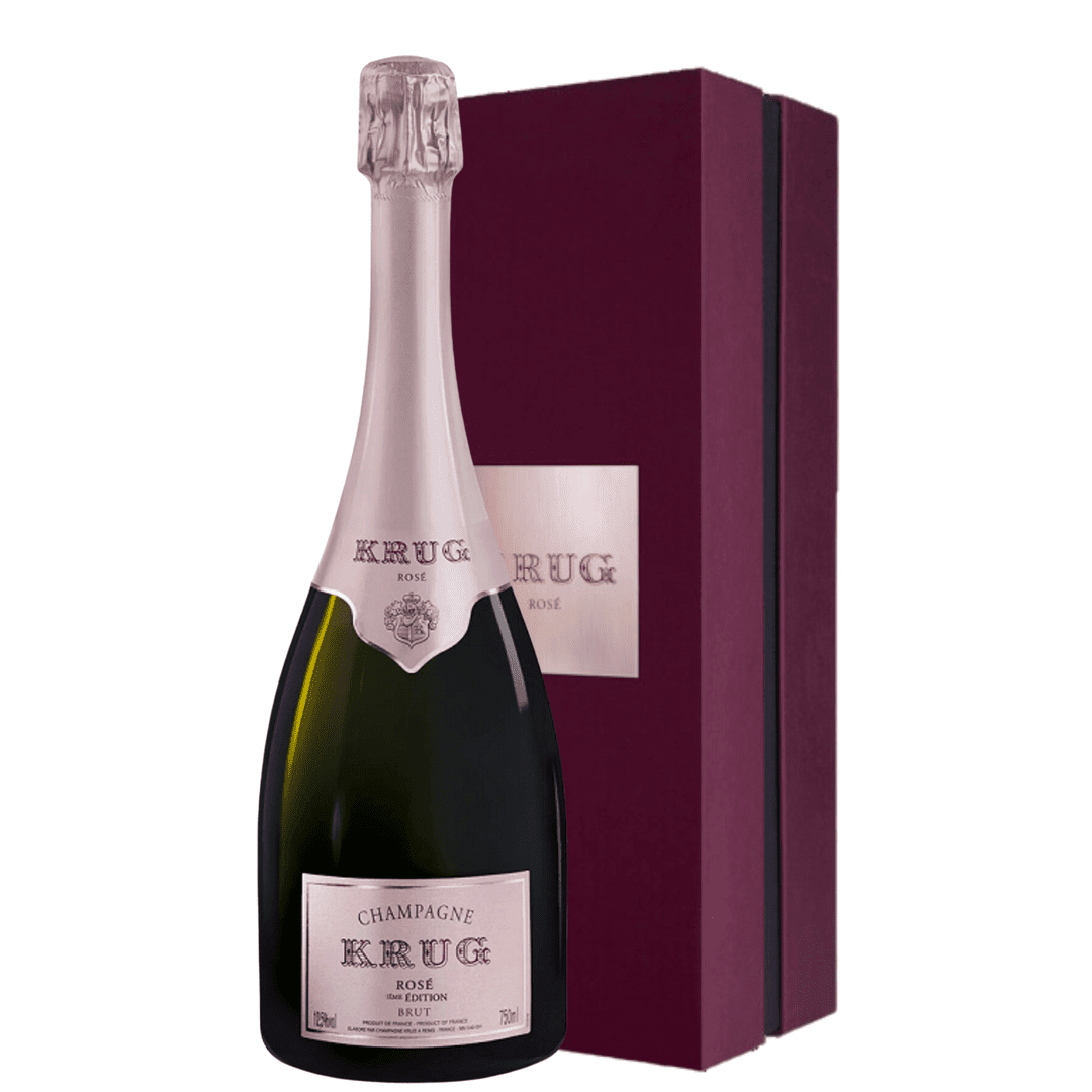 Champagne Rosè 27ème édition Krug astucciato