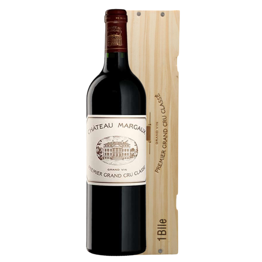 Château Margaux Premier Grand Cru Classé 2019 en el estuche de madera