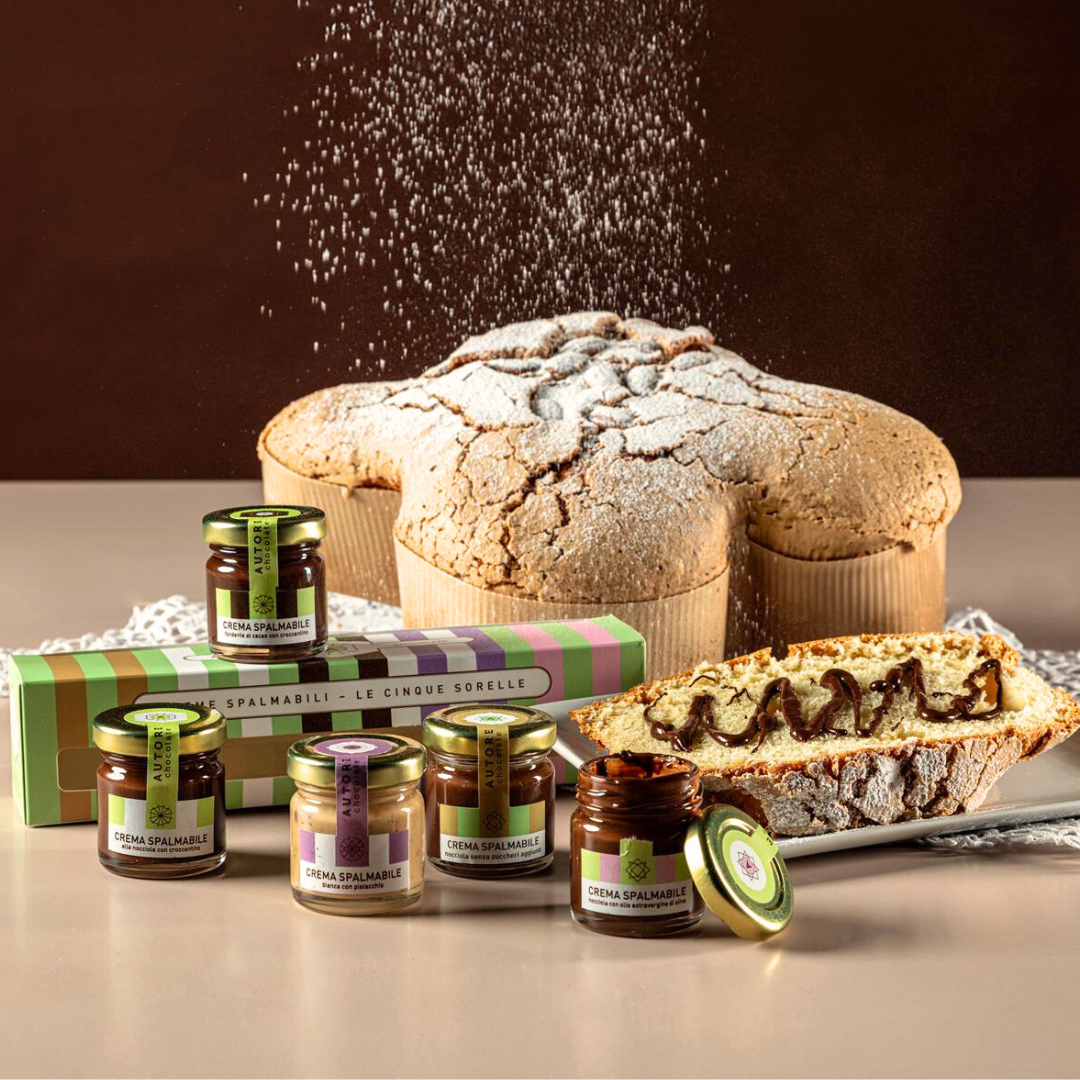 Pandorata Artisan Dove "Satri" 900g con 5 cremas propensables