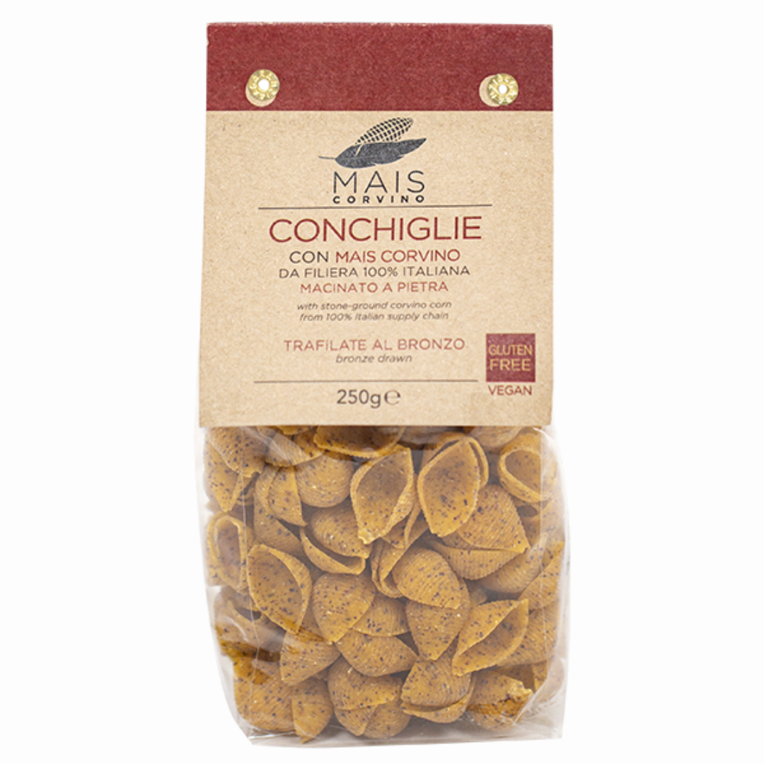 Conchiglie con Mais Corvino Gluten Free 250g