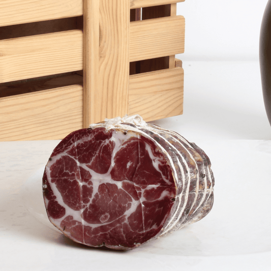 Seasoned coppa old Vicenza recipe Fantin 700g