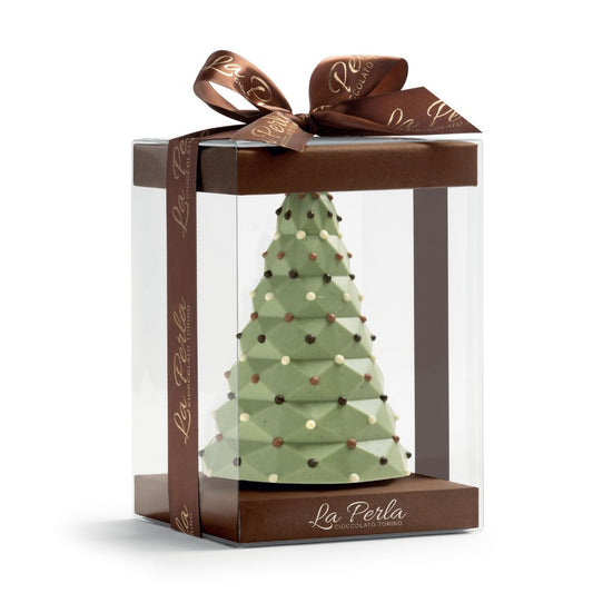 Albero di Cioccolato Bianco e Pasta di Pistacchio Salato "La Perla" 250g
