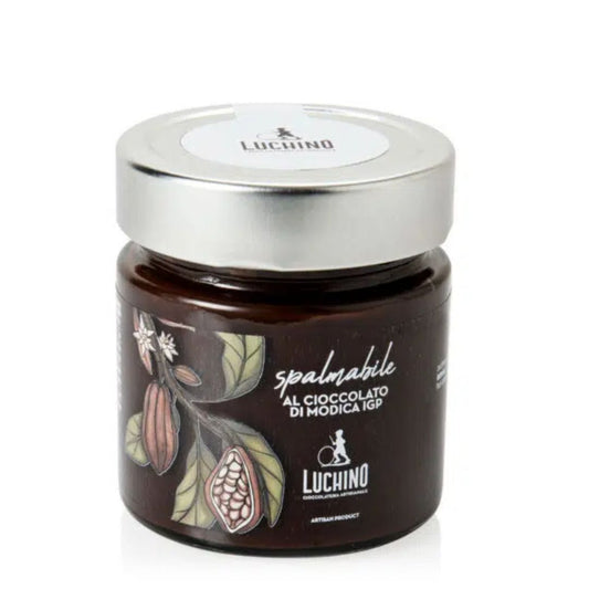 Crema spalmabile al Cioccolato di Modica IGP Gluten free "Luchino" 200g