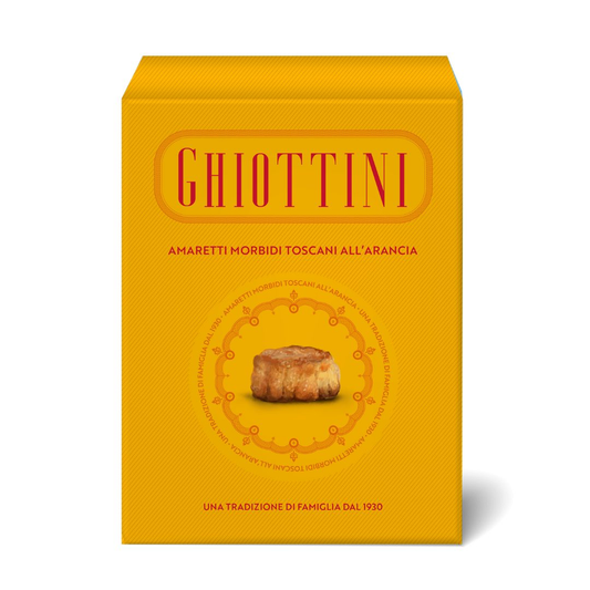 Amaretti toscani morbidi all'Arancia "Ghiottini" 100g