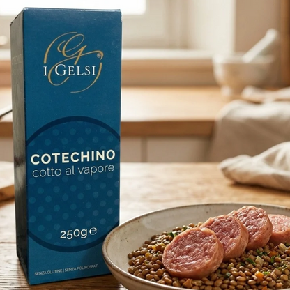 Dampfgekochter Cotechino „Melsi“ 250g
