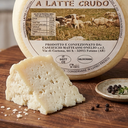 Pecorino a Latte Crudo semistagionato Matteassi 250g