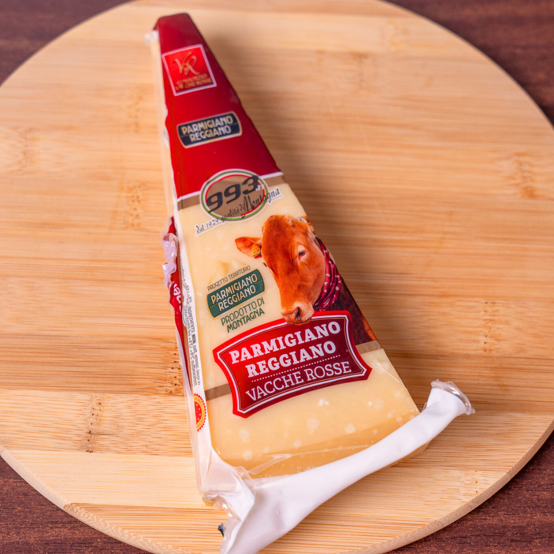Parmigiano Reggiano DOP di Montagna Vacche Rosse "Casello 993" Cavola 24 mesi 250g