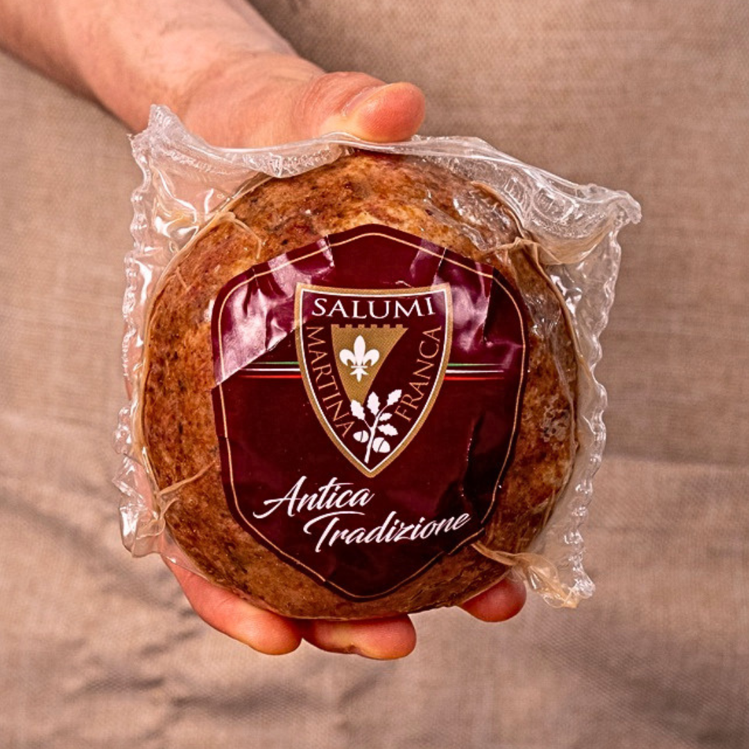 Pagnottella Tonda stagionata in crusca di Martina Franca 300g