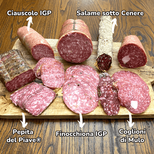 "Salumi d'Italia" tasting box - 5 characteristic cured meats