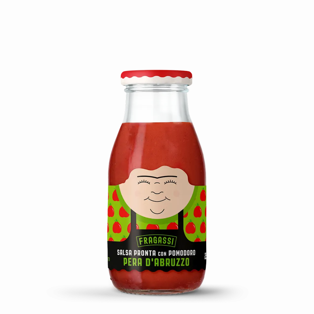 Ready-made sauce with "Pera d'Abruzzo" tomatoes Tenute Fragassi 250g