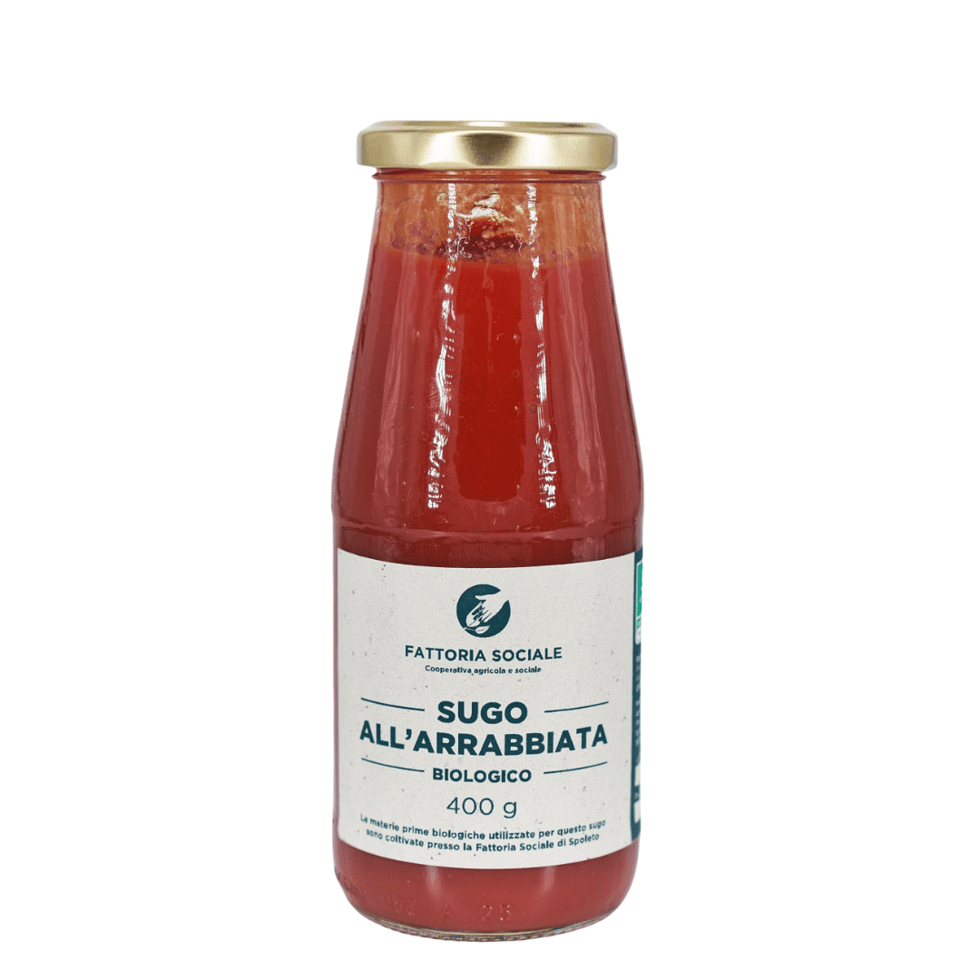 Sugo pronto all' Arrabbiata Biologico Fattoria Sociale 400g