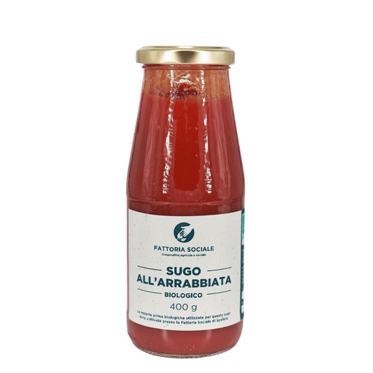 Sugo pronto all' Arrabbiata Biologico Fattoria Sociale 400g