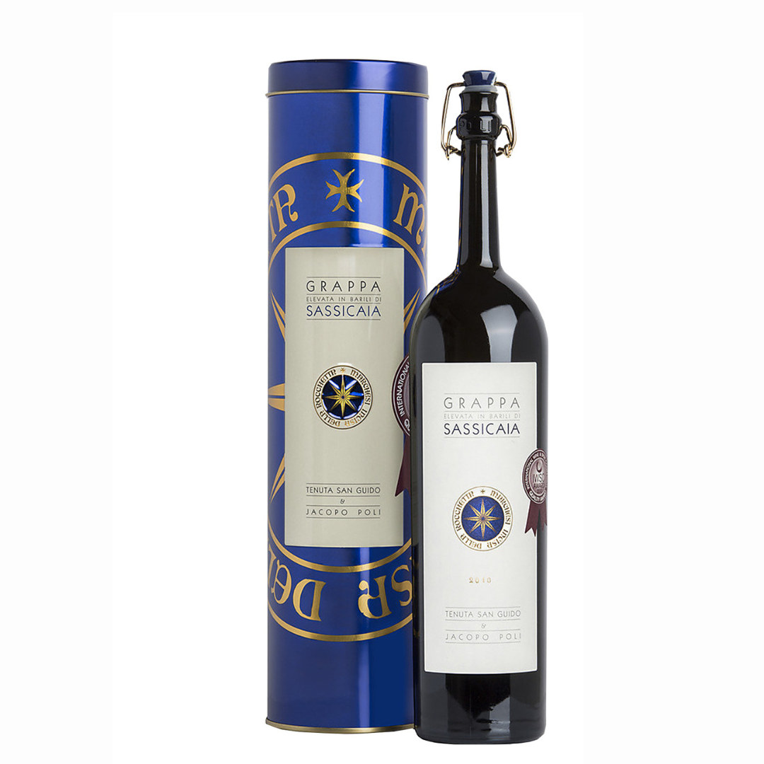 Grappa Sassicaia Limited Edition „Tenuta San Guido“ Poli 50cl