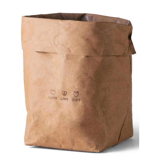 Cestino per il Pane in fibra di cellulosa “Love Live Gift” cm13x10x22h