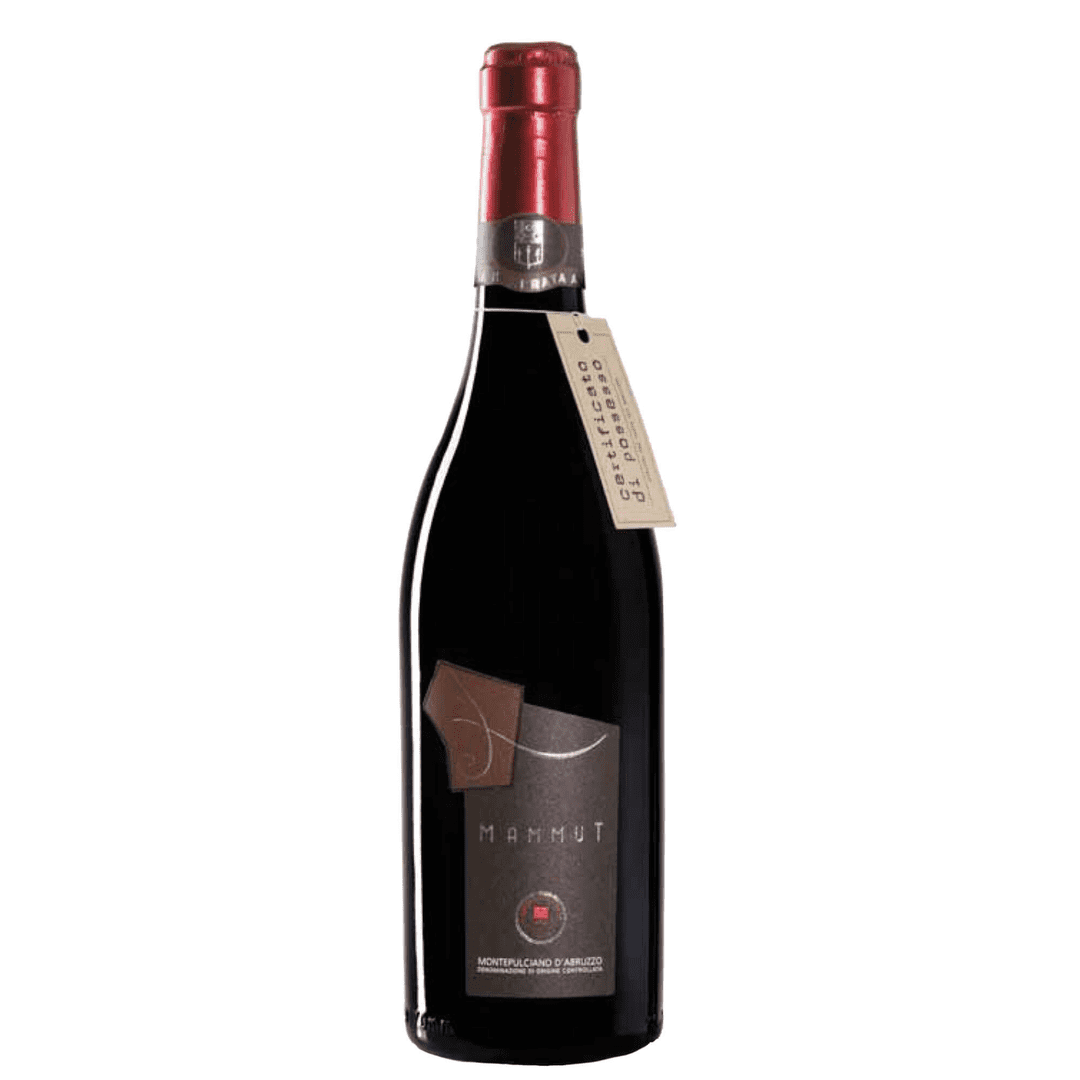 Montepulciano d'Abruzzo Mammut DOC Numerato a Mano 2018 Cascina del Colle 3 Lt