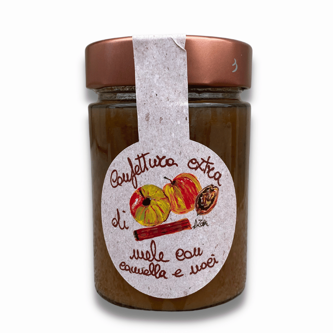 Apfelmarmelade mit Zimt und Walnüssen Azienda Agricola Coltiviamo 350g