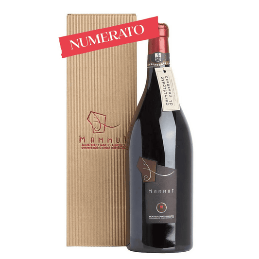 Montepulciano d'Abruzzo Mammut DOC Numerato a Mano 2019 astucciato Cascina del Colle Magnum 1,5L