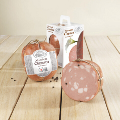 Mortadella classica presidio Slow Food Bonfatti 700g