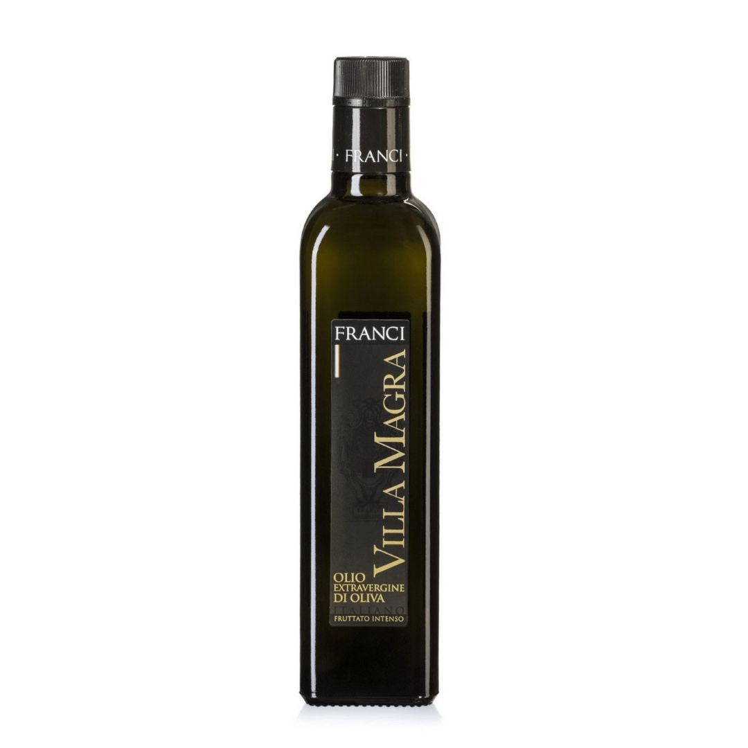 Olio E.V.O. Italiano Villa Magra Riserva di Famiglia "Frantoio Franci" 100/100 su Flos Olei 500ml