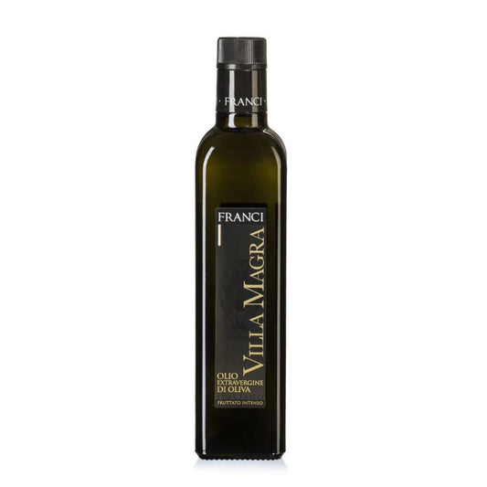 Olio E.V.O. Italiano Villa Magra Riserva di Famiglia "Frantoio Franci" 100/100 su Flos Olei 500ml