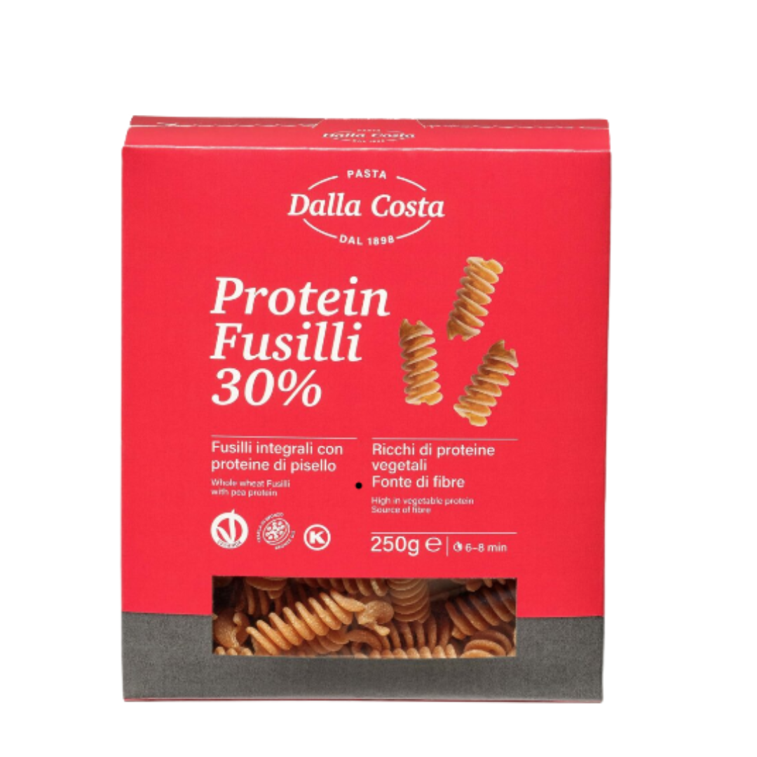 Fusilli Integrali Vegani con proteine di Pisello Dalla Costa 250g