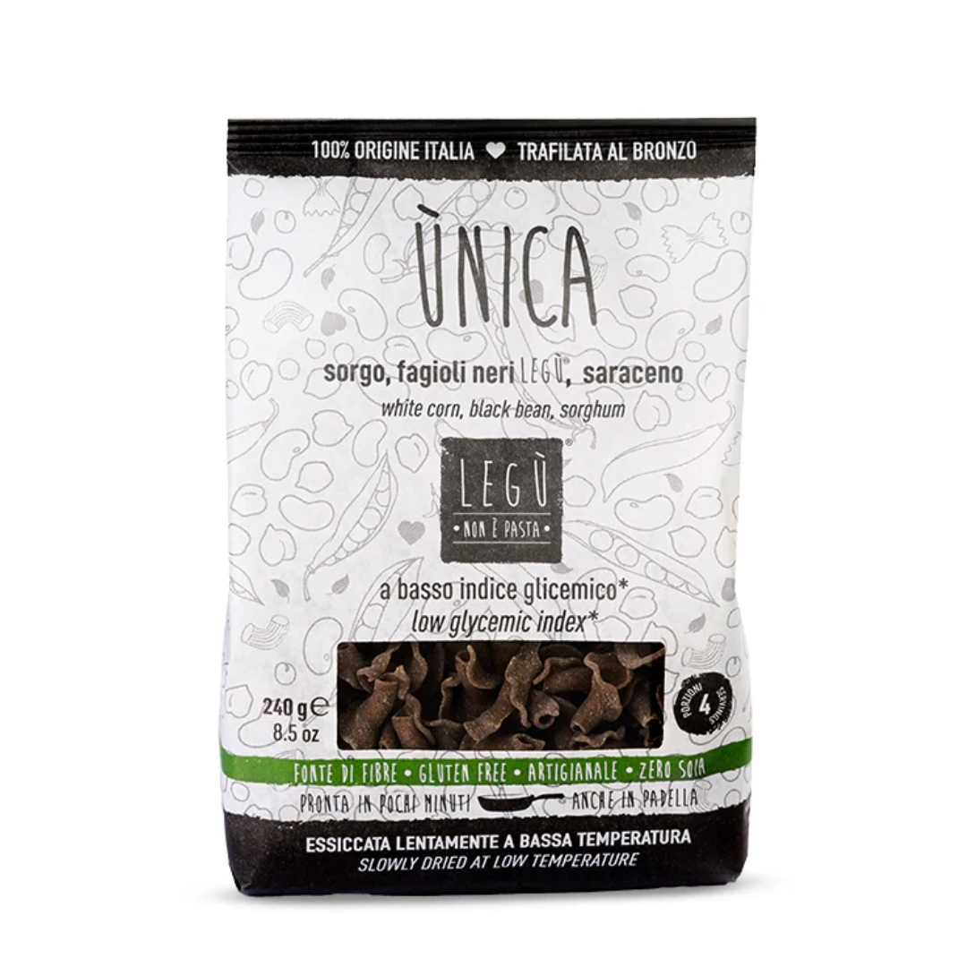 Gigli di Sorgo, Fagioli Nero e Saraceno Senza Glutine "Legù" 240g