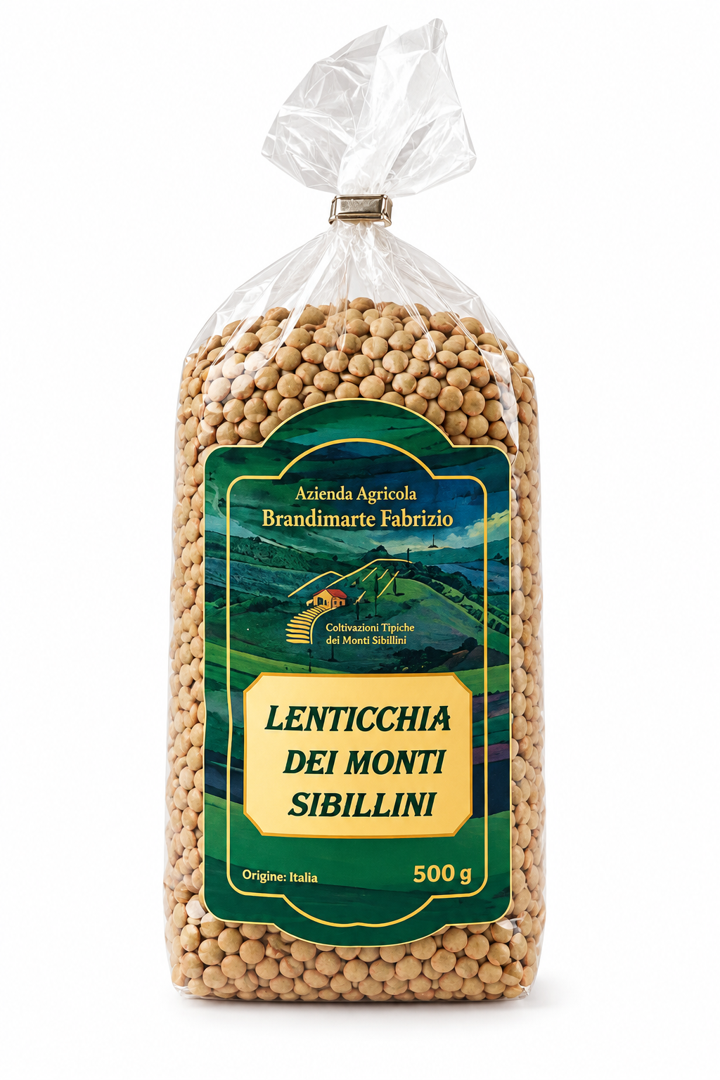 Lenticchia dei Monti Sibillini Az.Agricola Brandimarte F. 500g