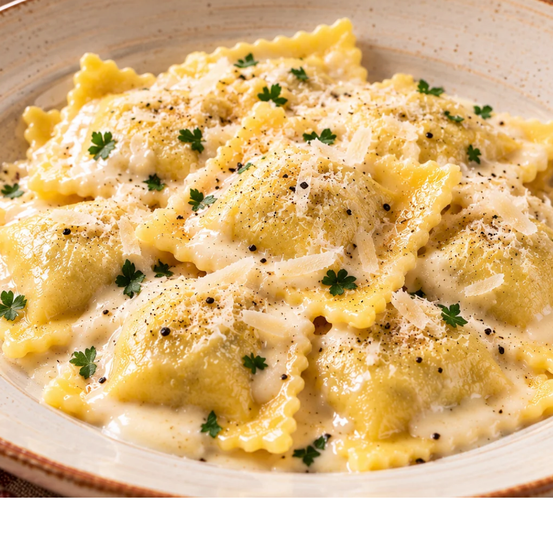 Ravioli artigianali al Brasato con sfoglia a km0 "Il Pastarolo" 500g