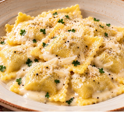 Ravioli artigianali al Brasato con sfoglia a km0 "Il Pastarolo" 500g