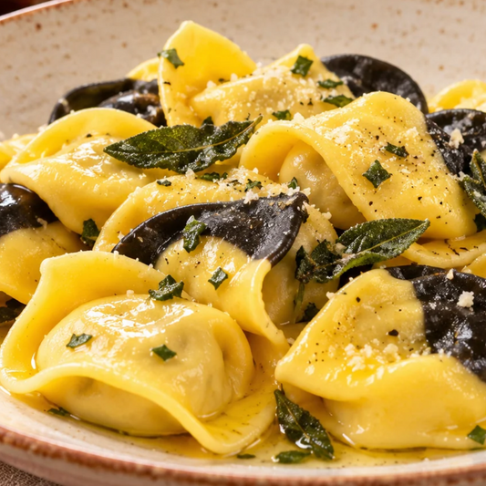 Tortelli artigianali Porcini e Castagne con sfoglia a km0 "Il Pastarolo" 500g