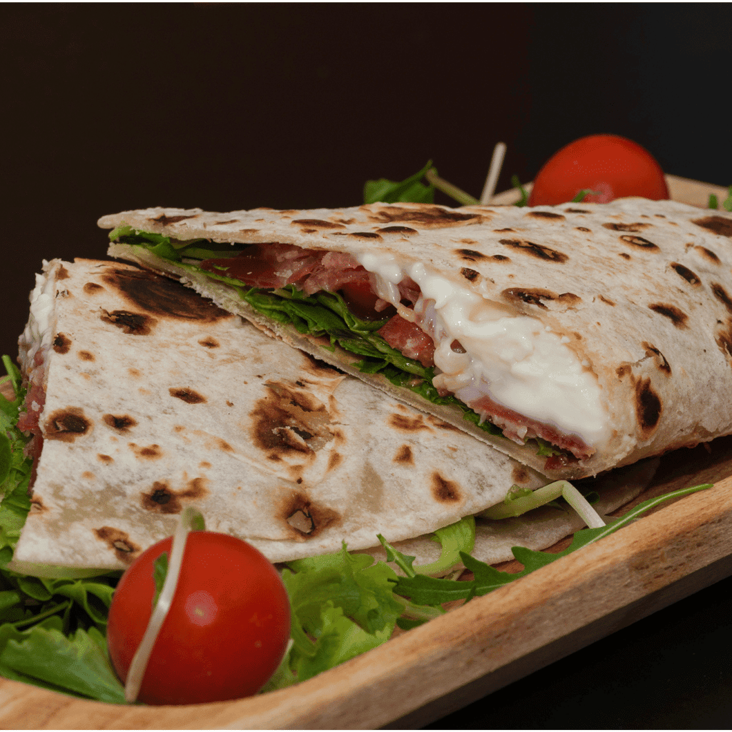 Piadina with Organic Flour with Ancient Grains and Mother Yeast 2pcs Fresh Piada 200g