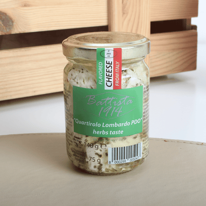 Quartirolo Lombardo DOP sott'olio alle Erbette Arrigoni 140g