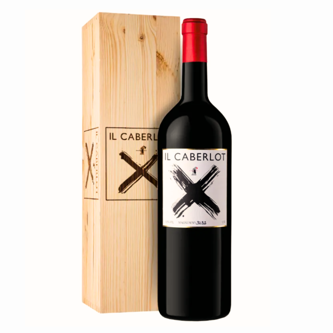 Rosso Toscana IGT Caberlot 2019 Carnasciale in wooden case 1.5 Lt