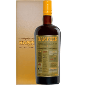 Rum Estate OWH 2012 aged 8 years 46% vol. Hampden boxed 50cl