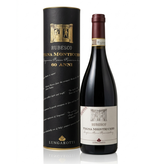 Rubesco Riserva "Vigna Monticchio Celebrative" in tubo DOCG 2019 Lungarotti