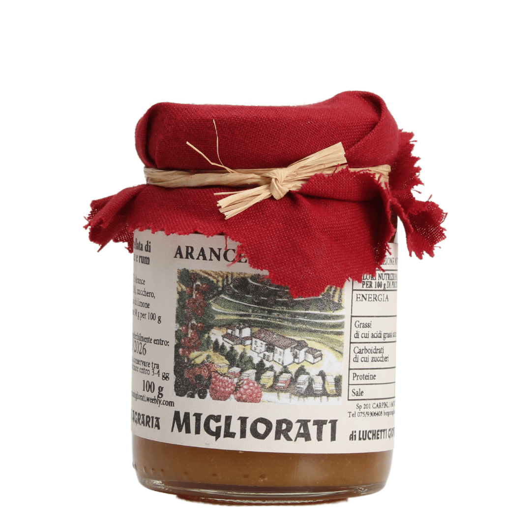 Marmellata di Arance e Rum Migliorati 100g