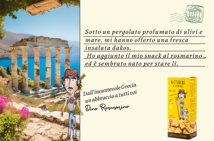Box Grecia - Sotto il pergolato... Mattoncino snack  con 4 abbinamenti