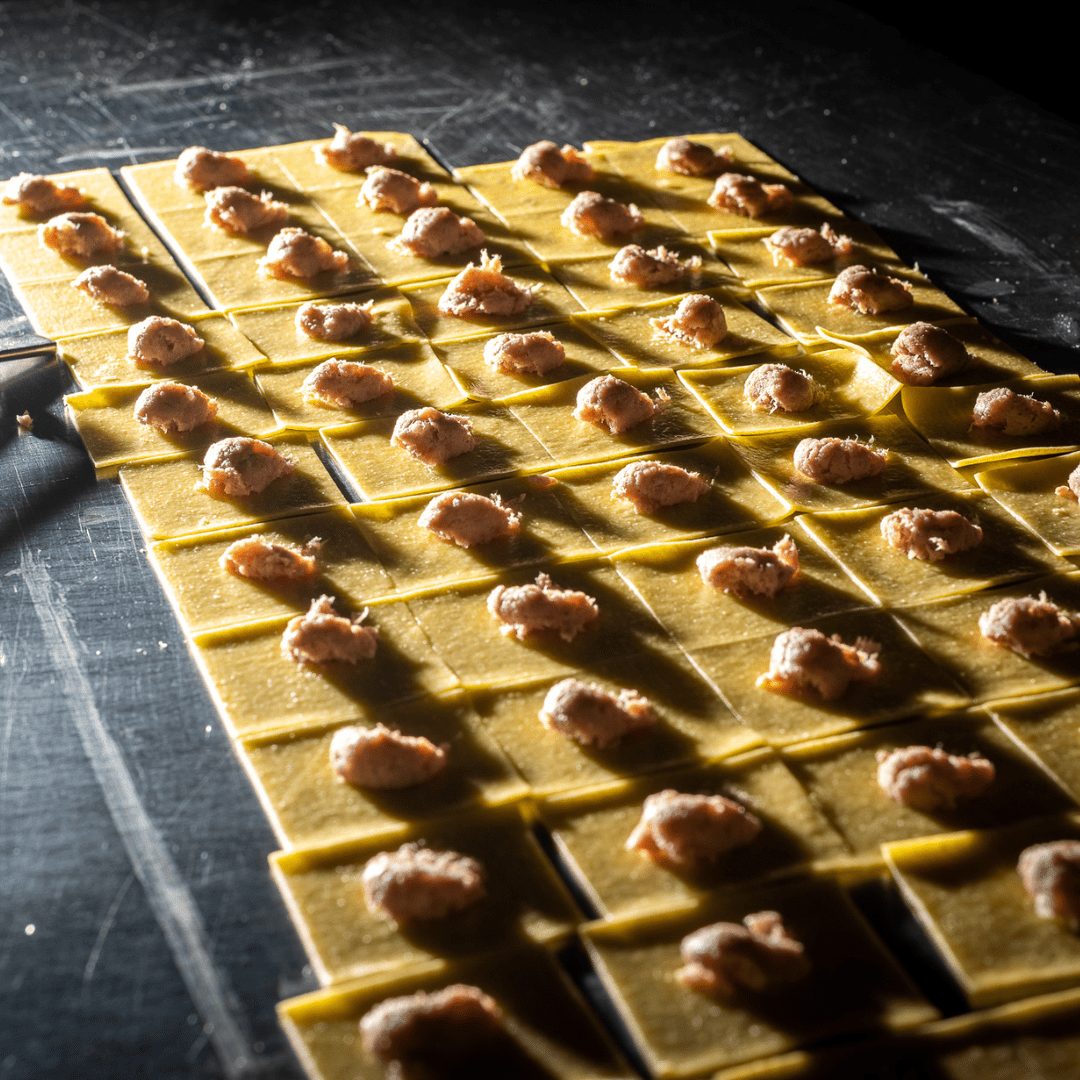 Tortellini artigianali alla carne con sfoglia a km0 "Il Pastarolo" 500g