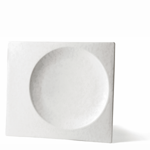 Handmade Umbrian Ceramic Design Plate “Guinigi Home” 32x28 cm