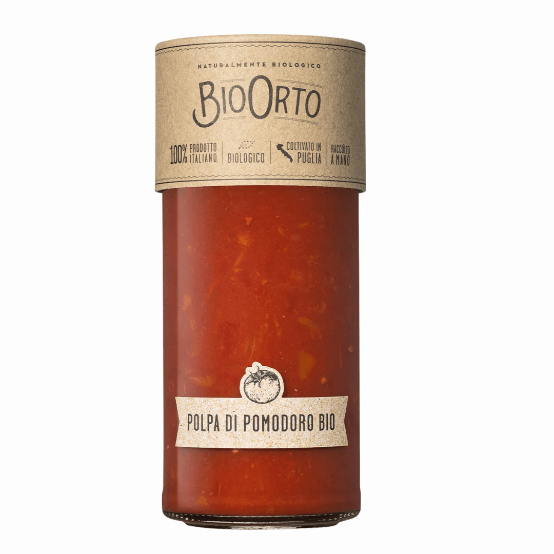 Polpa di Pomodoro Bio raccolto a mano BioOrto 520g