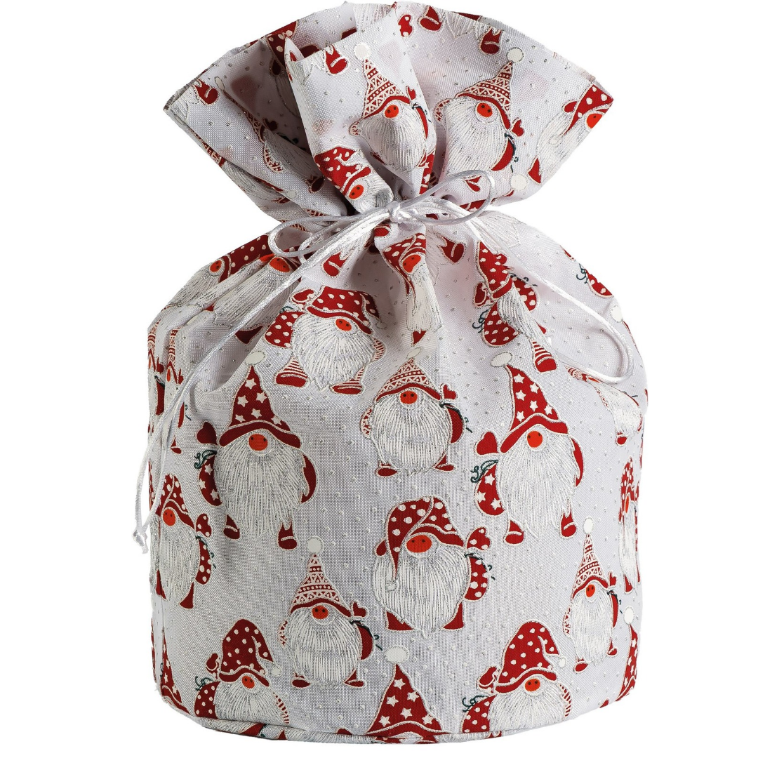 Klassisches Panettone-Rezept „Masiero“ im blauen Stoffbeutel