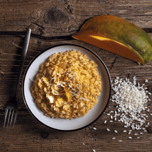 Load image into Gallery viewer, Recipe box &quot;Zuccone&quot; - Risotto with pumpkin cream and Castelmagno - max 6 portions
